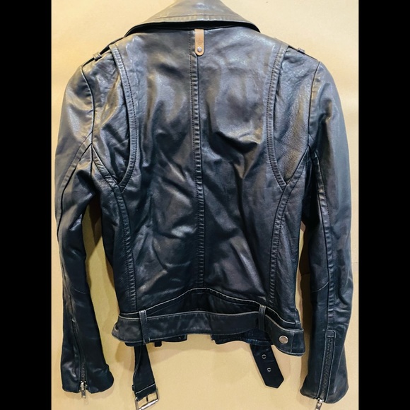 Mackage Leather Jacket from Aritzia XXS or XS - Picture 2 of 3